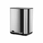 ESTIA ΧΑΡΤΟΔΟΧΕΙΟ ΜΠΑΝΙΟΥ CUBIC SOFT CLOSE 6lt ΙΝΟΞ - Image 2