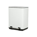 ESTIA ΧΑΡΤΟΔΟΧΕΙΟ ΜΠΑΝΙΟΥ CUBIC SOFT CLOSE 6lt ΛΕΥΚΟ - Image 2
