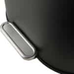 ESTIA ΧΑΡΤΟΔΟΧΕΙΟ ΜΠΑΝΙΟΥ OVOID SOFT CLOSE 6lt ΜΑΥΡΟ - Image 4
