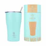 ESTIA ΘΕΡΜΟΣ COFFEE MUG SAVE THE AEGEAN 500ml BERMUDA GREEN