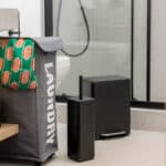 ESTIA ΠΙΓΚΑΛ CUBIC ΜΕΤΑΛΛΙΚΟ ΜΕ ΠΛΑΣΤΙΚΟ ΔΟΧΕΙΟ 25cm ΜΑΥΡΟ - Image 4