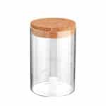 ESTIA ΔΟΧΕΙΟ ΑΠΟΘΗΚΕΥΣΗΣ ΓΥΑΛΙΝΟ 500ml ΜΕ ΚΑΠΑΚΙ ΦΕΛΛΟΥ - Image 2