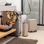 ESTIA ΧΑΡΤΟΔΟΧΕΙΟ ΜΠΑΝΙΟΥ CUBIC SOFT CLOSE 6lt TAUPE - Image 6
