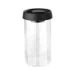 ESTIA ΔΟΧΕΙΟ ΑΠΟΘΗΚΕΥΣΗΣ ΚΕΝΟΥ ΑΕΡΟΣ ΓΥΑΛΙΝΟ 900ml ΜΕ ΚΑΠΑΚΙ ΜΑΥΡΟ - Image 2