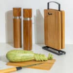 ESTIA ΣΕΤ ΕΠΙΦΑΝΕΙΕΣ ΚΟΠΗΣ BAMBOO ESSENTIALS 5 ΤΕΜ ΜΕ ΒΑΣΗ ΜΕΤΑΛΛΙΚΗ - Image 4