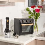 ESTIA ΦΡΙΤΕΖΑ ΑΕΡΟΣ OAK 1400w 12lt ΜΕ 4 ΛΕΙΤΟΥΡΓΕΙΕΣ ΨΗΣΙΜΑΤΟΣ ΜΑΥΡΟ - Image 5