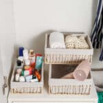 ESTIA ΚΑΛΑΘΙ ΑΠΟΘΗΚΕΥΣΗΣ & ΟΡΓΑΝΩΣΗΣ NEST 28×20×10cm ΜΠΕΖ - Image 3