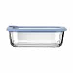 ESTIA ΦΑΓΗΤΟΔΟΧΕΙΟ COLORSEAL ΓΥΑΛΙΝΟ 1050ml 21.6x16.5x7.4cm ΜΕ ΚΑΠΑΚΙ ΣΙΛΙΚΟΝΗΣ ΜΠΛΕ