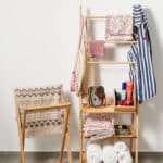 ESTIA ΡΑΦΙΕΡΑ ΔΑΠΕΔΟΥ ΟΡΓΑΝΩΣΗΣ ΒΑΜΒΟΟ ESSENTIALS ΜΕ 3 ΡΑΦΙΑ ΦΥΣΙΚΟ ΧΡΩΜΑ - Image 3