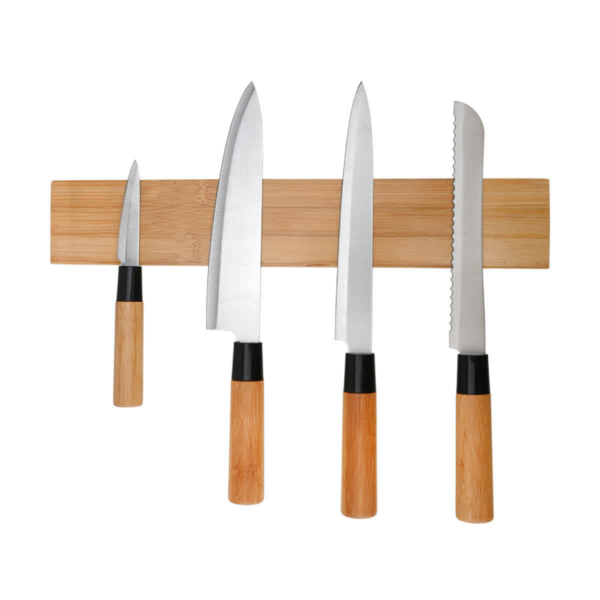 0013239_-bamboo-essentials-40x7x25cm ESTIA ΜΑΓΝΗΤΙΚΗ ΒΑΣΗ BAMBOO ESSENTIALS ΓΙΑ ΕΡΓΑΛΕΙΑ ΚΟΥΖΙΝΑΣ 40x7x2.5cm - Image 1