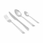 ESTIA ΣΕΤ ΜΑΧΑΙΡΟΠΙΡΟΥΝΑ EDGE SILVER ΑΝΟΞΕΙΔΩΤΟ ΑΤΣΑΛΙ 18/0 MAT 24 ΤΕΜ. - Image 2