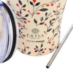 ESTIA ΘΕΡΜΟΣ COFFEE MUG SAVE THE AEGEAN 350ml BLOOM BEIGE - Image 2
