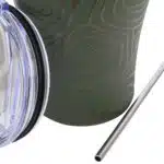ESTIA ΘΕΡΜΟΣ COFFEE MUG SAVE THE AEGEAN 350ml OLIVE FLOW - Image 2