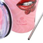 ESTIA ΘΕΡΜΟΣ COFFEE MUG SAVE THE AEGEAN 350ml BLUSH POP - Image 2