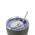ESTIA ΘΕΡΜΟΣ COFFEE MUG SAVE THE AEGEAN 350ml OLIVE FLOW - Image 3
