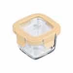 ESTIA ΦΑΓΗΤΟΔΟΧΕΙΟ CLICK&SEAL ΓΥΑΛΙΝΟ 160ml 9.2x9.2x6.3cm ΜΕ ΚΑΠΑΚΙ ΠΛΑΣΤΙΚΟ IVORY - Image 3