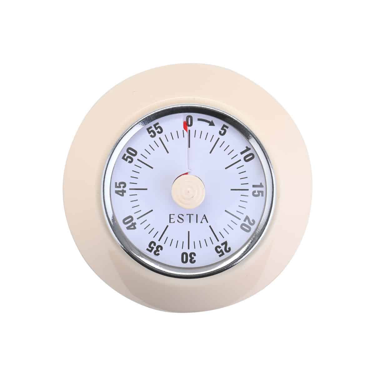 0014801_-allure-60-ivory ESTIA ΧΡΟΝΟΜΕΤΡΟ ΚΟΥΖΙΝΑΣ ALLURE ΑΝΑΛΟΓΙΚΟ 60 ΛΕΠΤΩΝ ΜΕ ΜΑΓΝΗΤΗ IVORY - Image 1