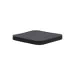 ESTIA ΣΟΥΒΕΡ ALLURE PVC 10x10cm ΜΑΥΡΟ ΣΕΤ 4 ΤΕΜ.