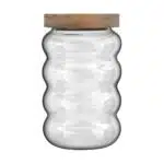 ESTIA ΔΟΧΕΙΟ ΑΠΟΘΗΚΕΥΣΗΣ ALLURE ΓΥΑΛΙΝΟ 700ml 9.5x9.5x15.8cm