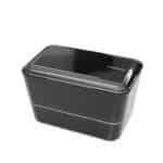 Takenaka - Bento Bite Box Dual Black Pepper Από Ανακυκλωμένο PET 17,2 x 10,9 x 10,6 cm
