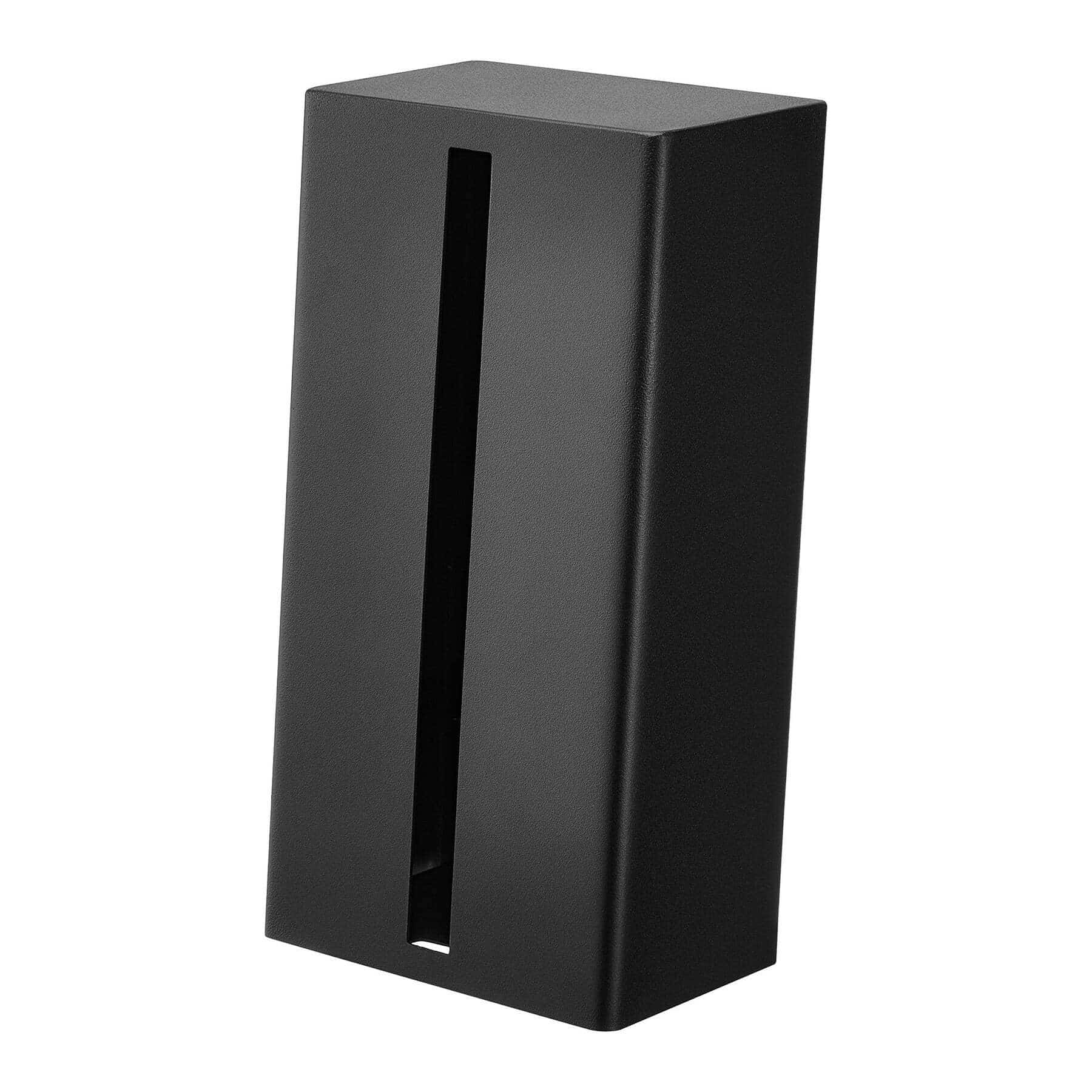1441_TOWER_Vertical_Tissue_Case_BK Yamazaki - Κάθετη Επιτραπέζια Θήκη Για Χαρτομάντηλα Tower BK - Image 1