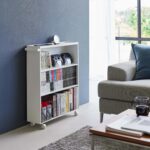 Yamazaki - Βιβλιοθήκη Τρόλεϊ 3 Επιπέδων Tower Slim WH - Image 4