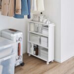 Yamazaki - Βιβλιοθήκη Τρόλεϊ 3 Επιπέδων Tower Slim WH - Image 8