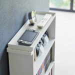 Yamazaki - Βιβλιοθήκη Τρόλεϊ 3 Επιπέδων Tower Slim WH - Image 10
