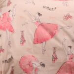 Σετ Παιδικά Σεντόνια Φανελένια Ballet Εκρού Melinen - Image 2