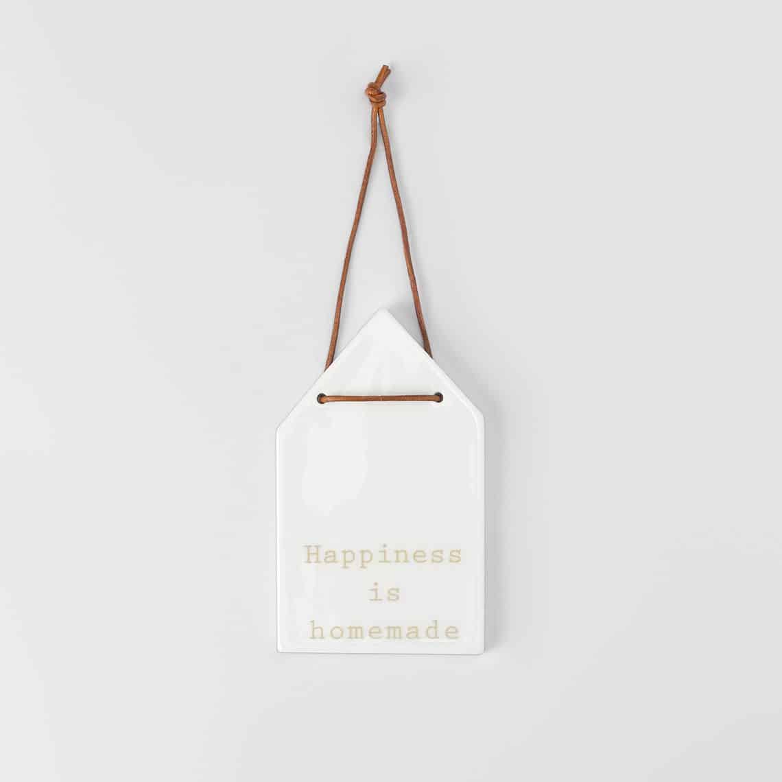 17980 Raeder - Κρεμαστό Διακοσμητικό Σπιτάκι Happiness Is Homemade - Image 1