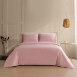 Σετ Παπλωματοθήκη Satin Υπέρδιπλη Bella Rose 225x245 Melinen