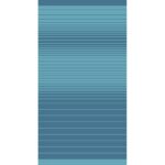 Πετσέτα Θαλάσσης Βαμβακερή Stripes Μπλέ 86x160εκ. Melinen
