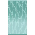 Πετσέτα Θαλάσσης Βαμβακερή Chain Άκουα 86x160εκ. Melinen