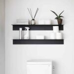 Yamazaki - Επιτοίχιο Ράφι Με Μαγνητική Επιφάνεια 90cm Tower BK - Image 7