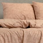 Σετ Κατωσέντονο με μαξιλαροθήκη Φανελένιο Farell Σάπιο Μήλο Melinen - Image 2