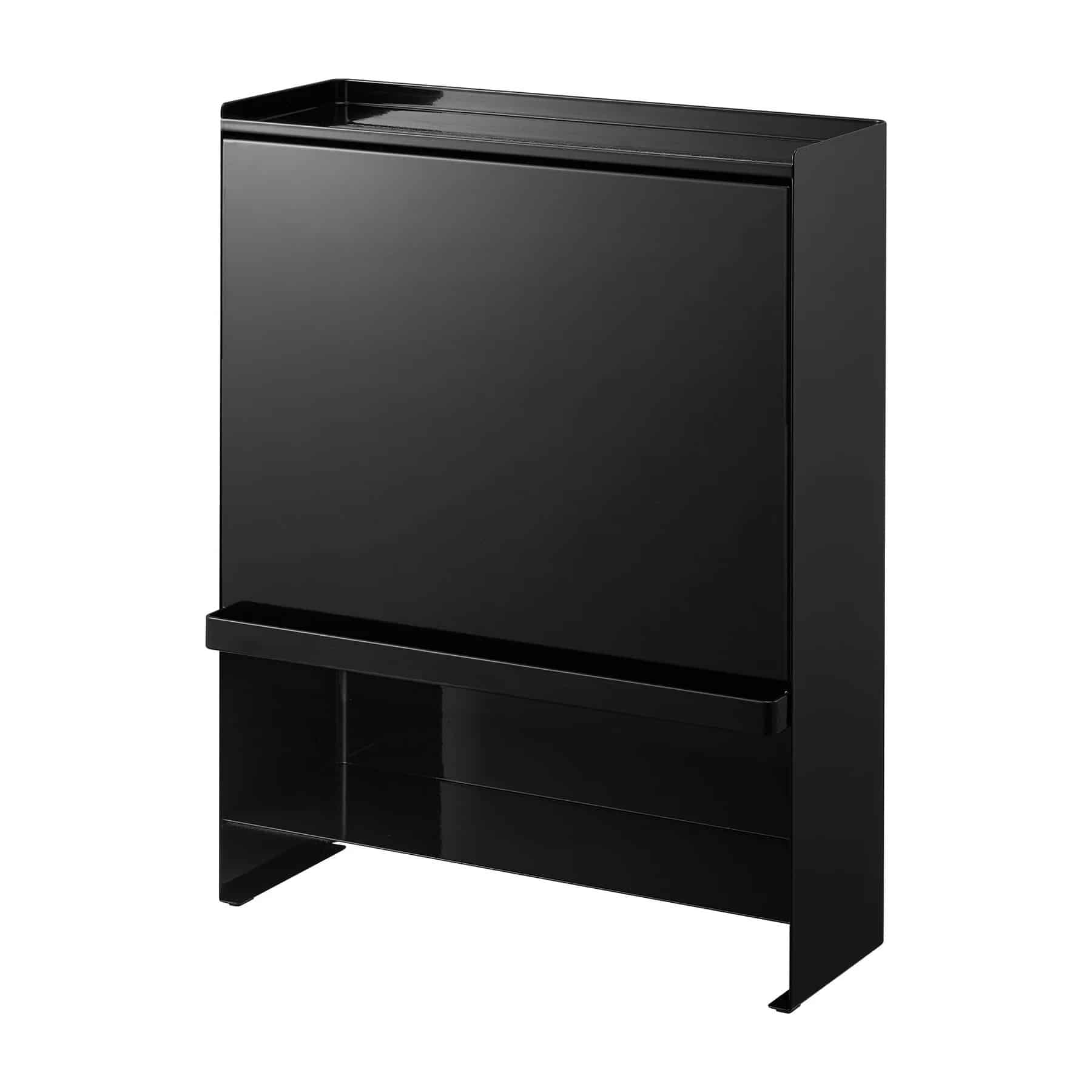 2010_TOWER_3-Tiered_Seasoning_Rack_BK Yamazaki - Ράφι Αποθήκευσης Πάγκου Με Καπάκι Tower BK - Image 1
