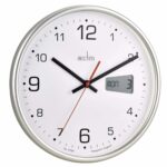 Acctim - Ρολόι Τοίχου Με Ψηφιακή Ημερομηνία 27cm Kalendar