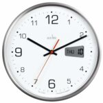 Acctim - Ρολόι Τοίχου Με Ψηφιακή Ημερομηνία 27cm Kalendar - Image 2