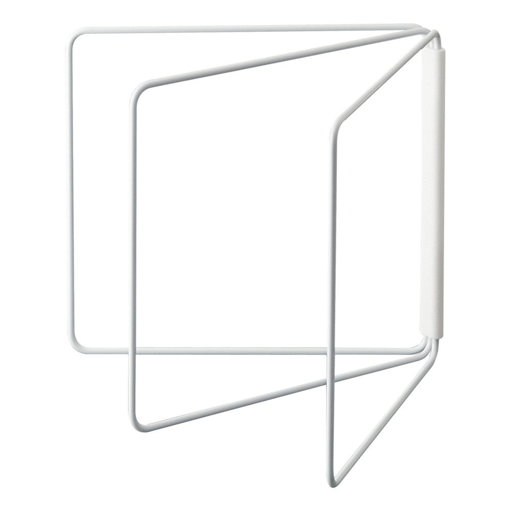 2787-tower-foldable-dishcloth-hanger-wh-1000x Yamazaki - Αναδιπλούμενη Κρεμάστρα Για Πετσέτες Κουζίνας WH - Image 1