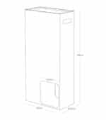 Yamazaki - Σταντ Για Χαρτί Υγείας Slim BK - Image 7