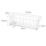 Yamazaki - Στεγνωτήριο Πιάτων Wire Slim WH - Image 9