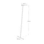 Yamazaki - Κρεμάστρα Ρούχων Με Βάση Σιδερώματος Tower Slim WH - Image 9