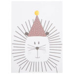 Raeder - Postcard Party Animals Lion