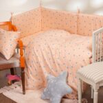 Πάνα Αγκαλιάς 85x85 Mini Stars Rose Melinen
