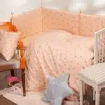 Πάνα Αγκαλιάς 85x85 Mini Stars Rose Melinen