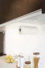 Yamazaki - Under Shelf Θήκη Για Χαρτί Κουζίνας WH - Image 2