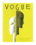Brookpace Lascelles - Art Print Vogue February 20 1929 Με Κορνίζα Black Box - Image 2