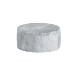 Andrea House - Μαρμάρινο Κουτί Με Καπάκι Round White Ø12,5cm