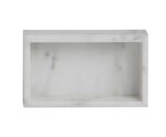 Andrea House - Μαρμάρινο Κουτί Με Καπάκι White 20x12cm - Image 3