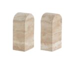 Andrea House - Travertine Marble Bookends